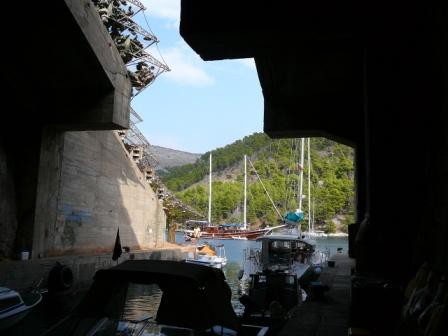 vojenský bunkr na Hvaru